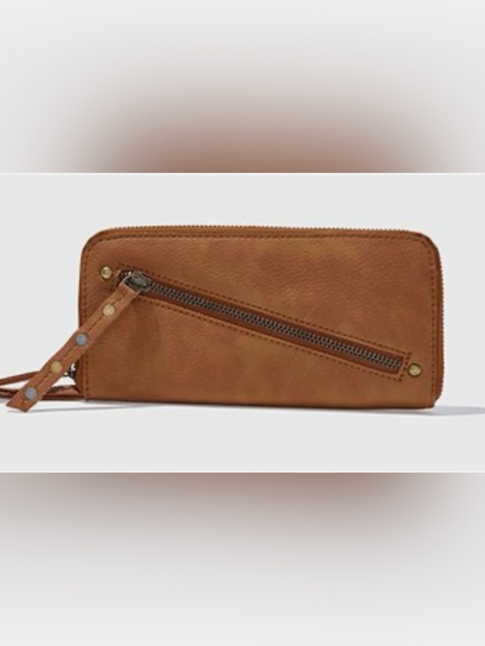 NWT Free People Distressed Vegan Wallet